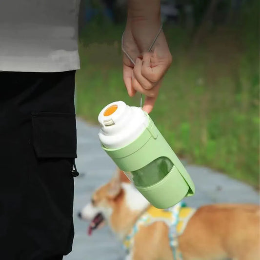 Kit Balade Été Pawtrail™ — Gourde, Laisse LED & Distributeur de Sacs pour Chien