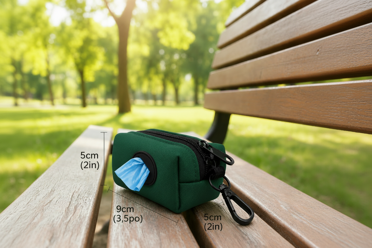 Distributeur de Sacs à Déjections Pawtrail™ — Compact & Pratique