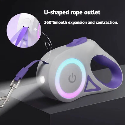Kit Balade Été Pawtrail™ — Gourde, Laisse LED & Distributeur de Sacs pour Chien