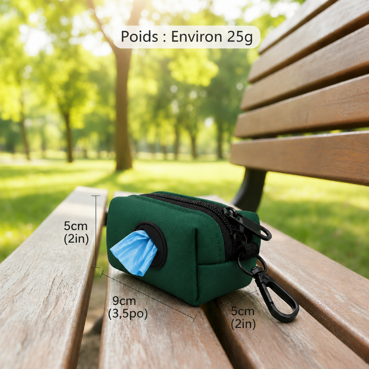 Kit Balade Été Pawtrail™ — Gourde, Laisse LED & Distributeur de Sacs pour Chien
