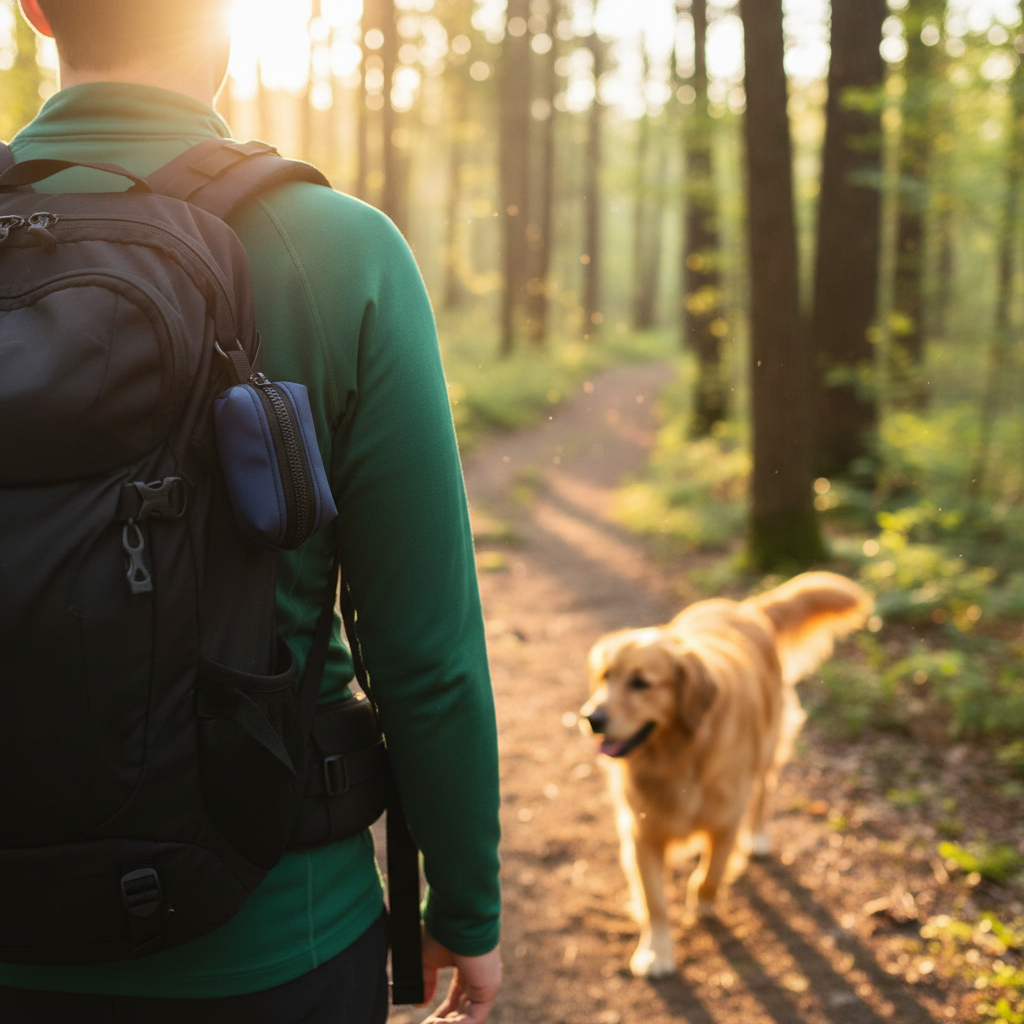 Sur sac à dos forêt